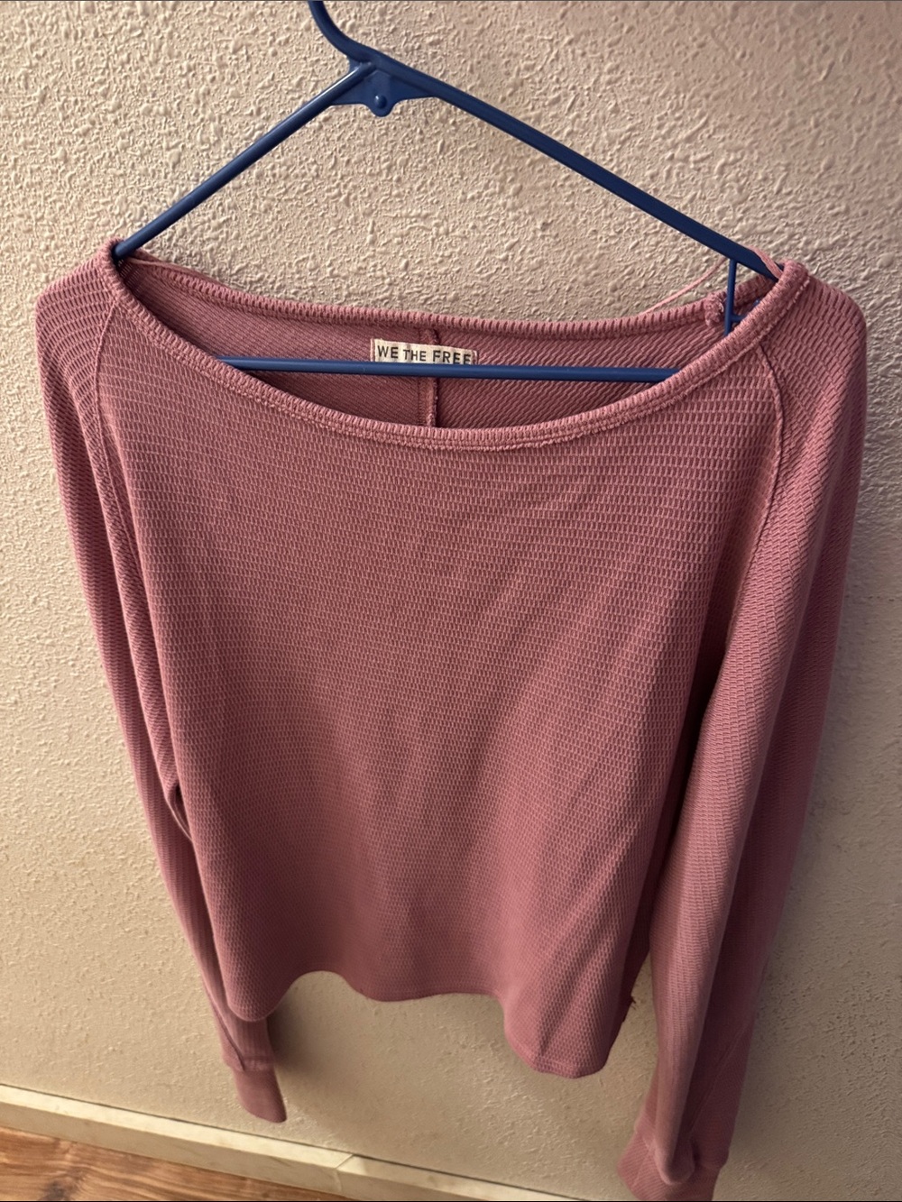 FREE PEOPLE We The Free Jess Long Sleeve Top in Orchid